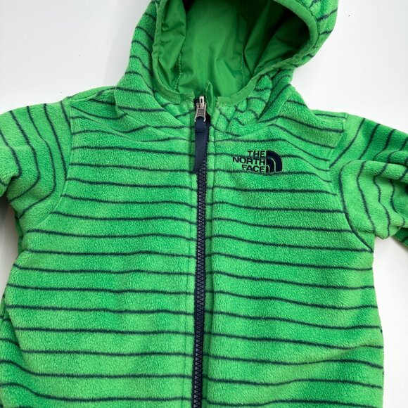 The North Face Kids Reversible Green Blue‎ Jacket Size 3T/ 2 JACKETS IN ONE! - Picture 3 of 4